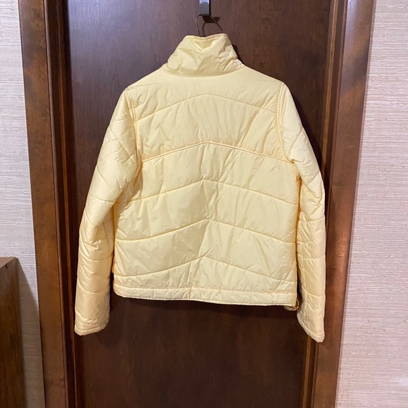 Abercrombie & Fitch Lightweight Puffer Yellow Jacket L - Picture 2 of 7